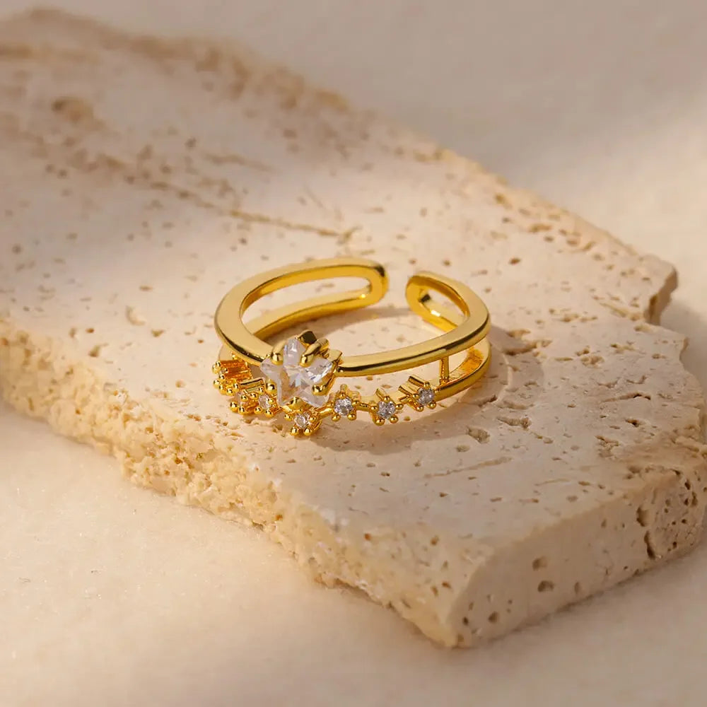 Ring Womens Open Gold