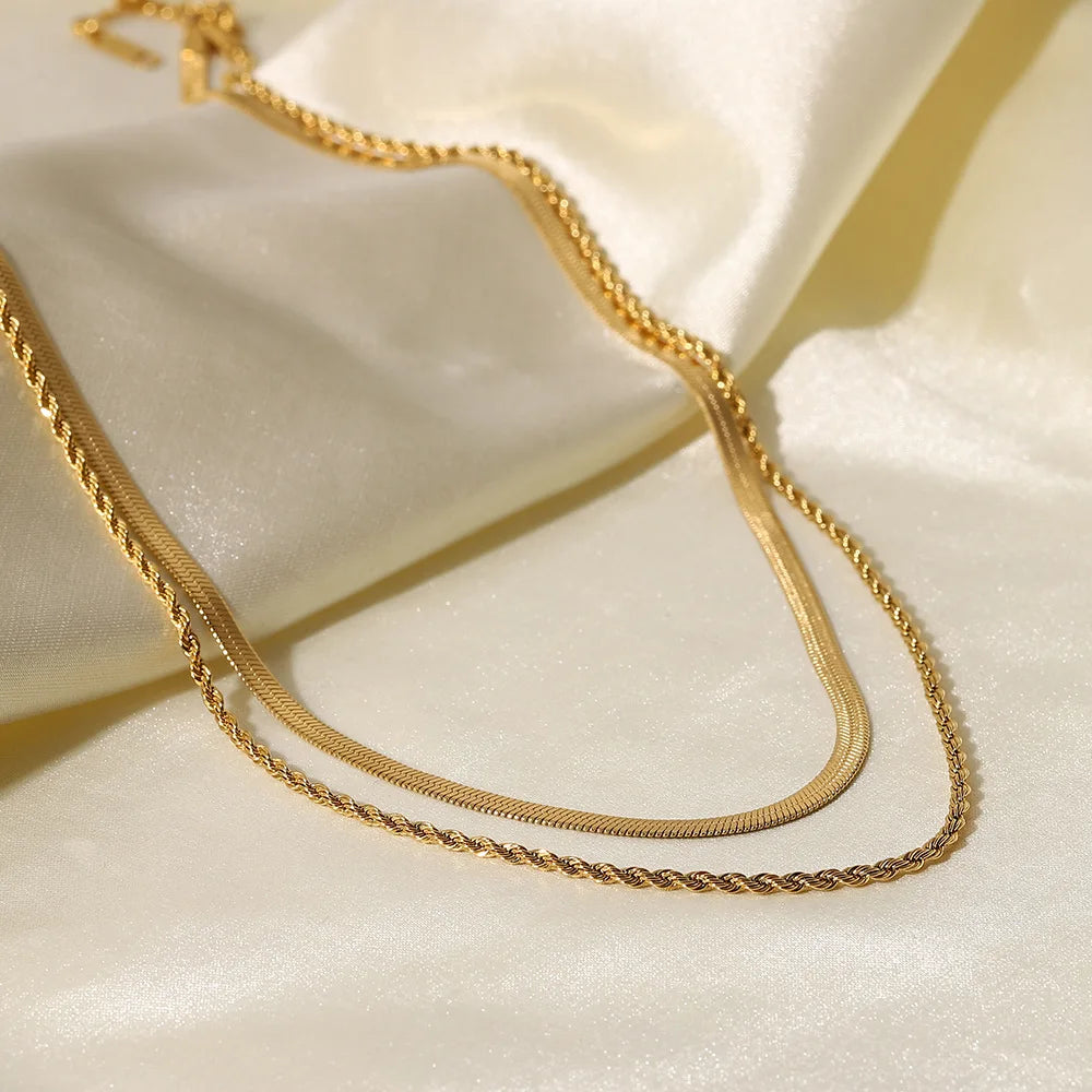 Uworld 18K Gold Plated  Necklace